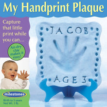 Boys 'My Handprint Plaque' Kit - SKU 801-13151W