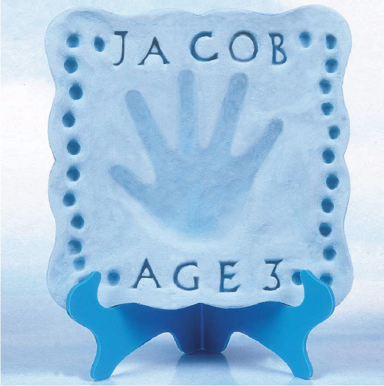 Boys 'My Handprint Plaque' Kit - SKU 801-13151W