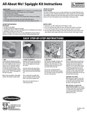 All About Me! Squiggle Stepping Stone Kit - SKU 901-11278W