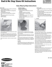 Dad & Me Stepping Stone Kit - SKU 901-15200W