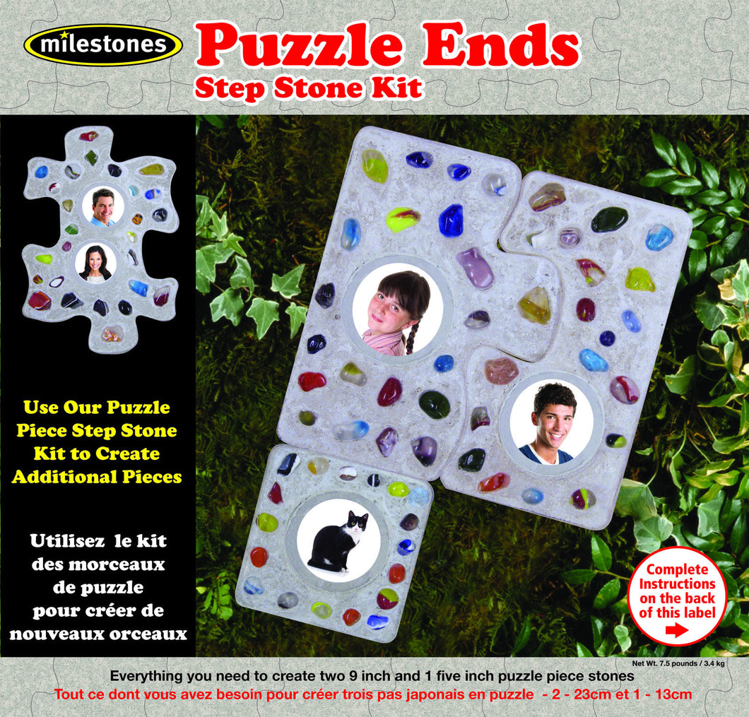 Puzzle Ends Stepping Stone Kit - SKU 901-15204W