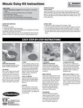 Daisy Stepping Stone Kit - SKU 902-15113W