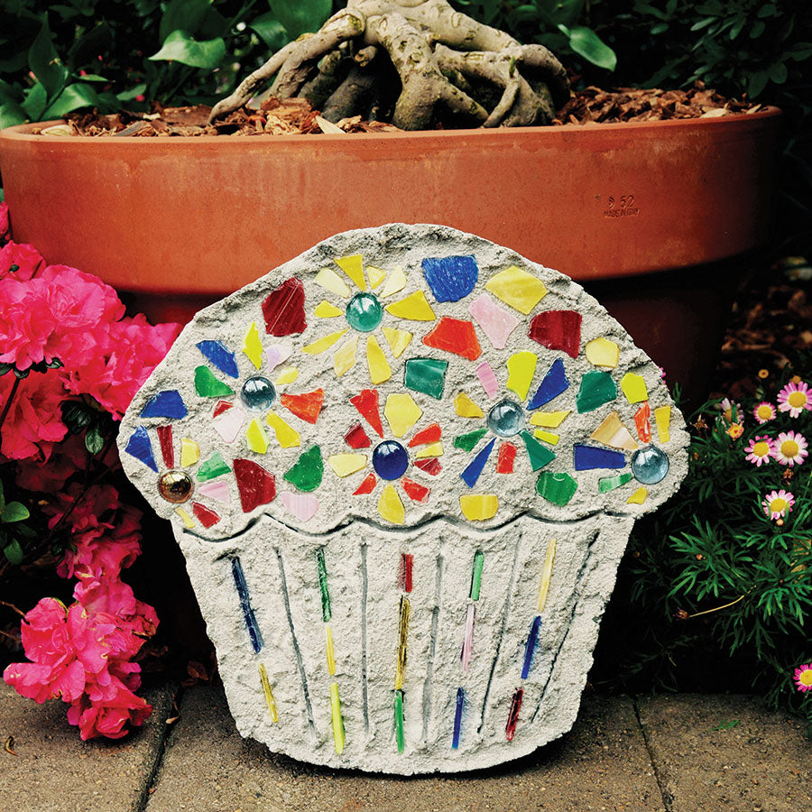 Cupcake Stepping Stone Kit - SKU 901-11294W