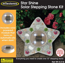 Star Shine Solar Stepping Stone Kit - SKU 901-15202W