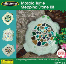 Mosaic Turtle Stepping Stone Kit - SKU 901-11453W