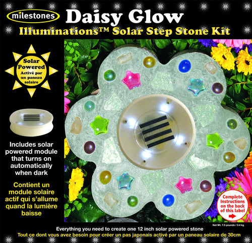 Daisy Glow Illuminations Stepping Stone Kit - SKU 901-15201W