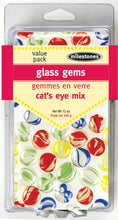 Cat's Eye Glass Gems - SKU 912-24395W