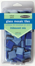 Iridescent Glass Tiles - Dark Mix - SKU 912-24510W