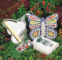 Mosaic Butterfly Stepping Stone Kit - SKU 901-11276W