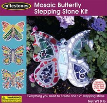 Mosaic Butterfly Stepping Stone Kit - SKU 901-11276W