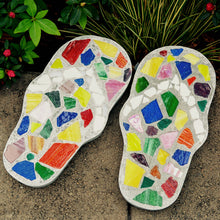 Mosaic Flip Flop Stepping Stone Kit - SKU 901-11290W