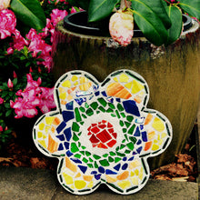 Mosaic Flower Stepping Stone Kit - SKU 901-11277W