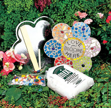 Mosaic Flower Stepping Stone Kit - SKU 901-11277W