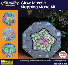 Glow Mosaic Stepping Stone Kit - SKU 901-11244W