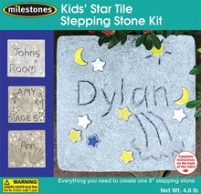 Kids' Star Tile Stepping Stone Kit - SKU 901-11239W