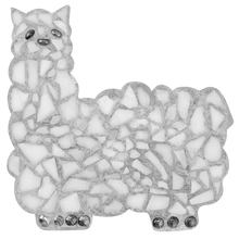Mosaic Llama Stepping Stone Kit
