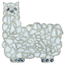 Mosaic Llama Stepping Stone Kit