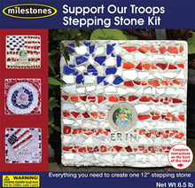 Support Our Troops Stepping Stone Kit - SKU 901-15206W