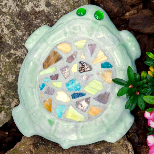 Mosaic Turtle Stepping Stone Kit - SKU 901-11453W