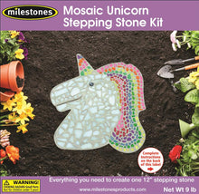 Mosaic Unicorn Stepping Stone Kit